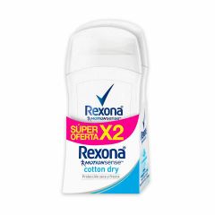 Desodorante Rexona 50g Stick Cotton Ofer