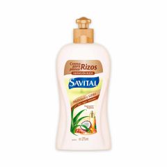 Crema Para Peinar Savital Con Multióleos Y Sábila x 275ml
