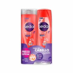 Shampo Sedal 340m + Acond 340m Keratina