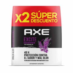 Desodorante Axe 304m 2u Spray Excite Ofe