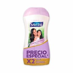 Shampoo Savital x 510ml + Acondicionador x 490ml Complejo Hialurónico Precio Especial