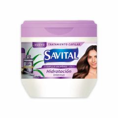Tratamiento Capilar Savital Con Complejo Hialurónico Y Sábila Hidratación Intensa x 425ml