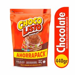 Chocolisto En Polvo Con Vitaminas Y Minerales Doypack x 440gr