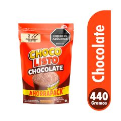 Chocolisto En Polvo Con Vitaminas Y Minerales Doypack x 440gr