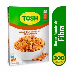 Granola Tosh Crunchy Almendras Caja x 300gr