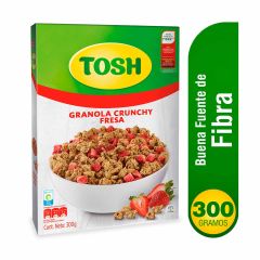 Granola Tosh Crunchy Fresa Caja x 300gr