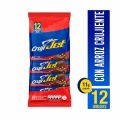 Chocolatina Jet 132g 12u Cruji
