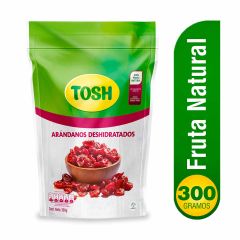 Arándanos Deshidratados Tosh Bolsa x 300gr