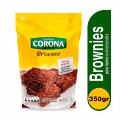 Mezcla Lista Corona Para Preparar Brownies x 350gr