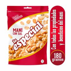 Maní La Especial Con Sal Doypack x 180gr