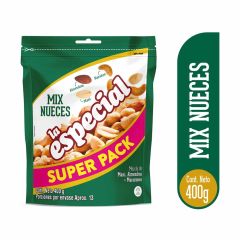 Maní La Especial Mix Nueces Doypack x 400gr