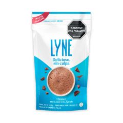 Chocolate en Polvo Lyne Clásico Con Splenda Doypack x 120gr