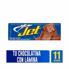 Chocolatina Jet Con Leche x 11gr