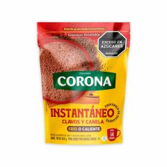 Chocolate En Polvo Corona Instantáneo Con Clavos Y Canela Doypack x 200gr