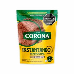 Chocolate En Polvo Corona Instantáneo Tradicional Doypack x 200gr