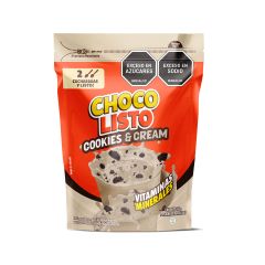 Chocolisto En Polvo Con Vitaminas Y Minerales Cookies & Cream Doypack X 160gr