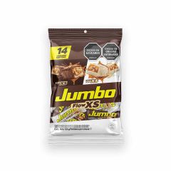 Chocolatina Jumbo Flow Xs Surtidas X 9gr X 14 Unidades