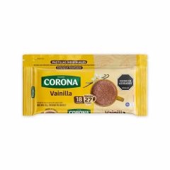 Chocolate En Pasta Corona Sabor Vainilla Pastillas Individuales x 450gr