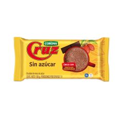 Chocolate En Pasta Cruz Sin Azúcar Pastillas Individuales X 100gr