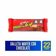 Galleta Wafer Jet Con Chocolate x 22gr