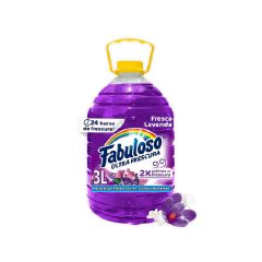 Limpiador Líquido Multiusos Fabuloso Frescura Activa Aroma Lavanda Pet x 3000ml