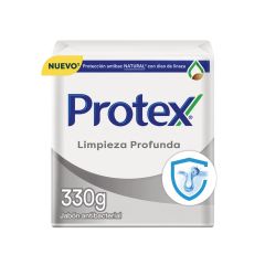 Jabón En Barra Antibacterial Protex Limpieza Profunda x 110gr x 3 Unidades