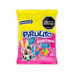 Tipitin Pirulito Colombina 24u Surtido