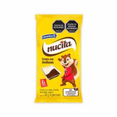 Crema Con Calcio Nucita Bandeja x 84gr x 6 Unidades