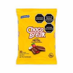 Bombones De Chocolate Rellenos Choco Break Surtido Frutal Bolsa x 150gr x 30 Unidades