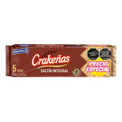 Galletas Crakeñas Colombina Saltín Integral x 480gr x 5 Tacos Precio Especial
