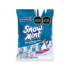 Snow Mint Colombina 215g 50u Masticable