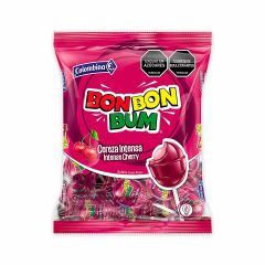 Bonbonbum Colombina 456g 24u Cereza Inte