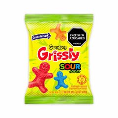 Gomitas Grissly Sour Ácidas x 72gr