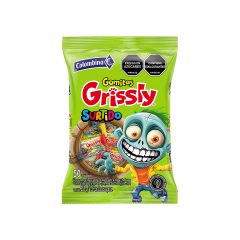 Gomitas Grissly Fiesta Halloween Surtido X 255gr X 50 Unidades