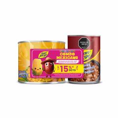 Maíz Tierno San Jorge Lata X 340gr + Frijoles Antioqueños Con Tocino X 300gr 15% Descuento