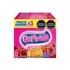 Gelatina Gelhada 35G 3Un Fres/Cere/Naran