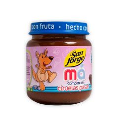 Compota San Jorge Má Sabor A Ciruela Pasa Frasco x 113gr