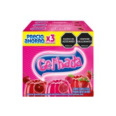 Gelatina Gelhada 35G 3Un Cere/Framb/Fres
