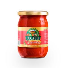 Salsa Bucatti Arrabbiata Picante Con Tomate x 240gr