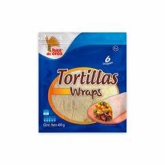 Tortillas Haz De Oros Tipo Wraps x 435gr x 6 Unidades