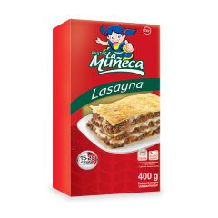 Pasta La Muñeca Lasagna Precocida x 400gr