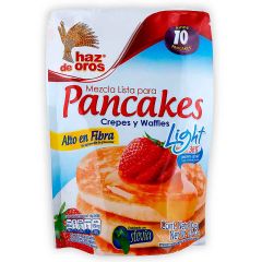 Mezcla Lista Para Pancakes Crepes Y Wafles Haz De Oros Light x 300gr