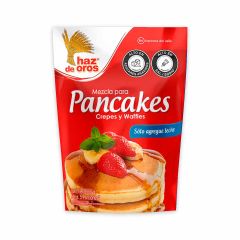 Mezcla Lista Para Pancakes Crepes Y Wafles Haz De Oros x 300gr