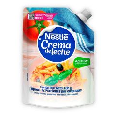 Crema De Leche Nestlé Semientera Esterilizada Doypack x 180gr