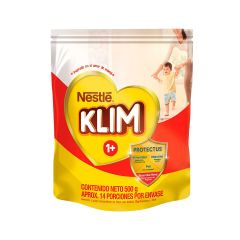Alimento Lácteo Klim Nestlé 1+ Con Miel Doypack x 500gr