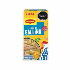 Caldo De Gallina Maggi x 132gr x 12 Cubos