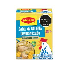 Caldo De Gallina Maggi Desmenuzado Con Especias X 54gr
