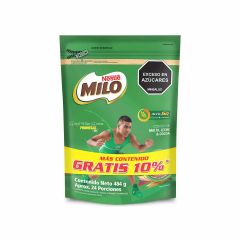 Milo Nestlé Active-go Doypack X 484gr Gratis 10% Más Contenido