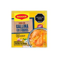 Sopa De Gallina Maggi Con Fideos Sobre x 52gr