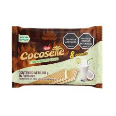 Galletas Cocosette Limonada De Coco X 36gr X 8 Paquetes Edición Limitada